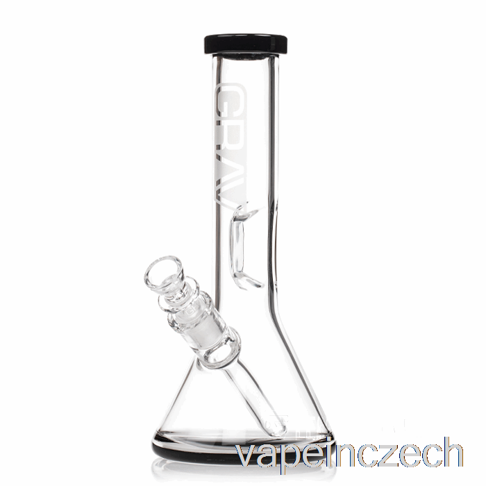 Grav Malá Kádinka Základna Vodní Dýmka čirá / černá Vape Pero